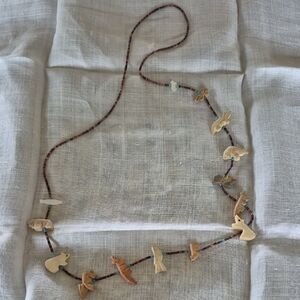 Charming Nature-Inspired Necklace with Animal Pendants